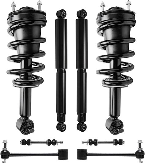 Front And Rear Strut Shock Assembly W Coil Spring For Chevy