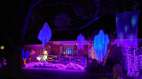 And here's our Happy Little Haunted Yard : r/halloween