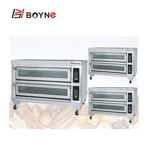 Two Deck Six Trays Microcomputer Type Electric Bakery Oven Oven And