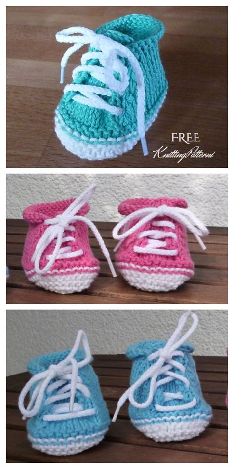 Baby shoes free knitting pattern – Artofit