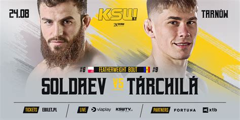 Adam Soldaev Vs Daniel T Rchila Na Gali Ksw Mma Pl