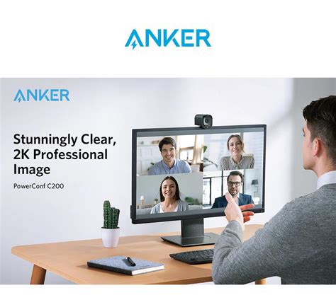 ᐉ Веб камера Anker PowerConf C200 2K USB Черный (11338956) • Купить в ...