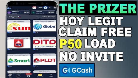 50 GCASH The Prizer App Nagka Load Ako Ng Wala Sa Oras Libre Lang