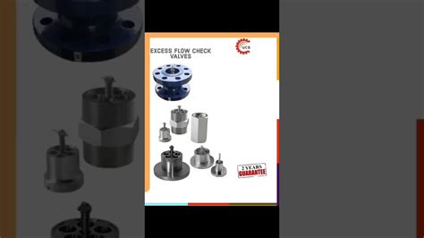 Excess Flow Check Valves L Lpg Valves Efcv Youtube