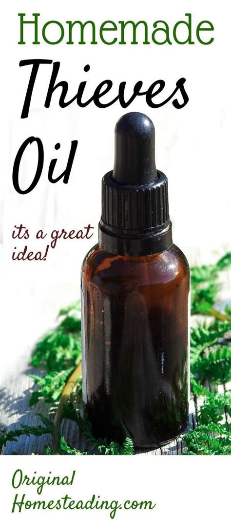 Thieves Oil Recipe Homemade All Purpose Essential Oil Blend Thieves