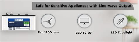 Luminous Inverlast Iltj Ah Tall Jumbo Inverter Battery For