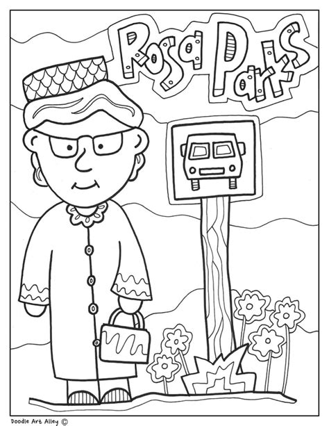 Free Printable Black History Month Coloring Pages