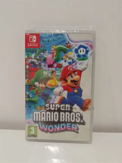 Super Mario Bros Wonder Nintendo Switch 2023 Eur 4778 Picclick Fr