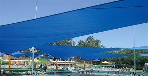 Shade Sails Over Swimming Pool Shade Sails Perth