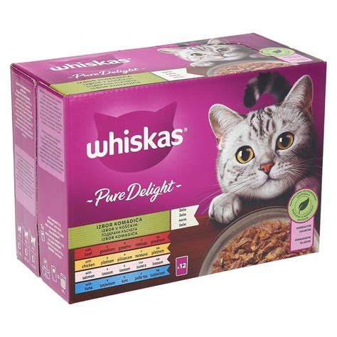 MOKRA HRANA ZA MAČKE MEŠANI IZBOR CASSEROLE WHISKAS 12X85G S