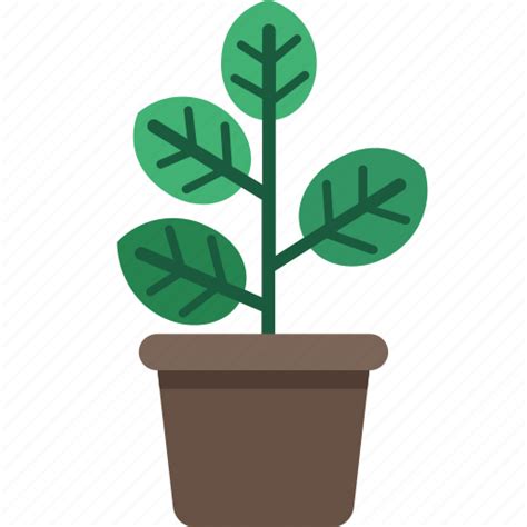 Plant Potted Plant Flower Garden Icon Download On Iconfinder