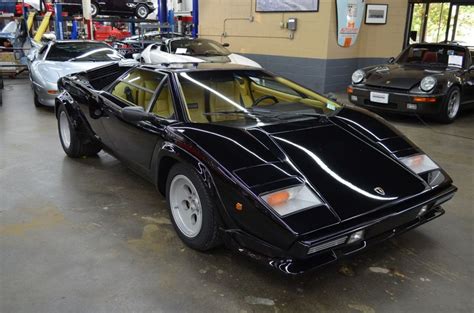 1986 Lamborghini Countach 5000 QuatTRovalvole Downdraft Sold Motorious