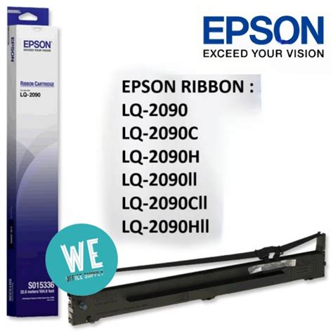 Original Epson Ribbon Lq 2090 S015536 Shopee Malaysia