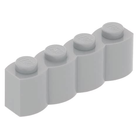 Lego Einzelteil Light Bluish Gray Brick Modified X Log Bei