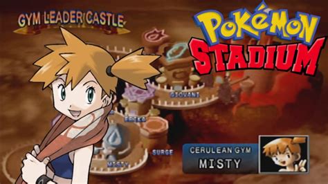 Rentals Only Pok Mon Stadium Gym Leader Castle Part Cerulean Gym