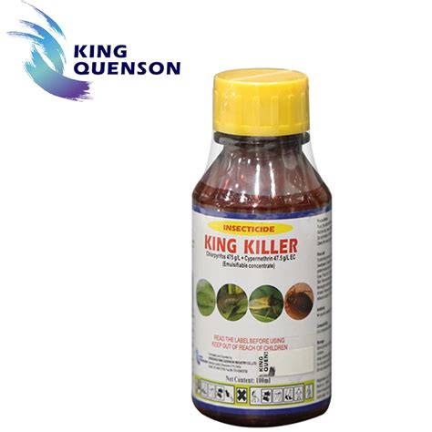 King Quenson High Effective Pesticide Insecticide Chlorpyrifos 25 Wp