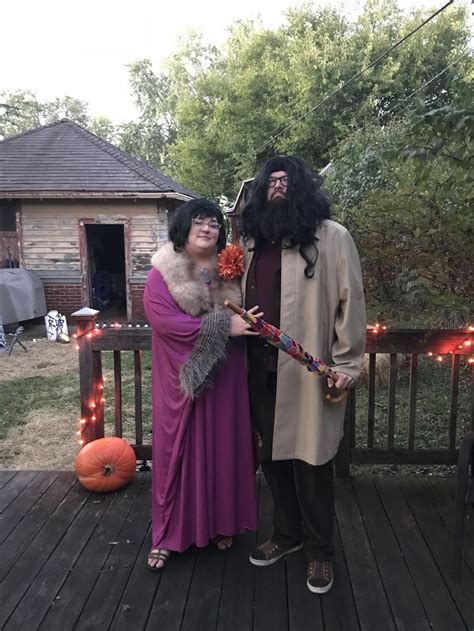 Madam Maxime And Hagrid Halloween Costume Hagrid Halloween Costume