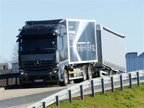 Nfz Messe Mercedes Benz Actros F Plus Test In Bildern Mit Einem