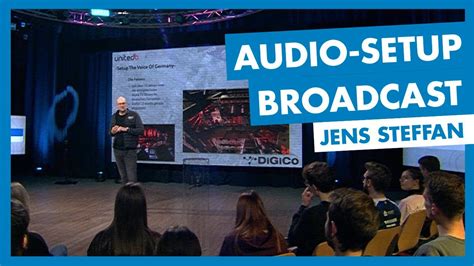 Audio Setup Bei The Voice Of Germany Jens Steffan United Brands