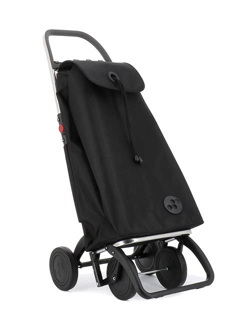 Rolser I Max Mf Wheel Foldable Shopping Trolley Black Imx