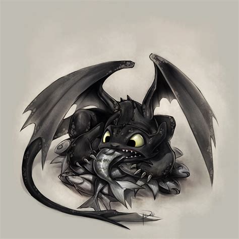 Httyd Toothless By Ninjatic On Deviantart