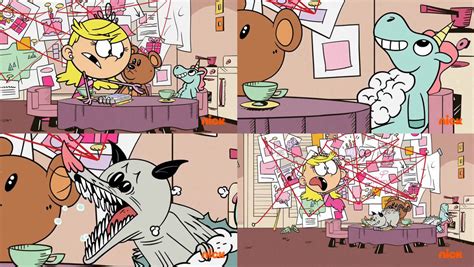 Loud House Duncan Possum Scares Lola By Dlee1293847 On Deviantart