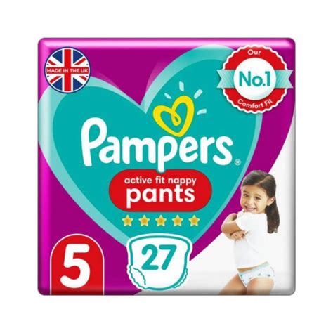 Pampers Active Fit Size 5 32 Nappies Global Brand Supplies