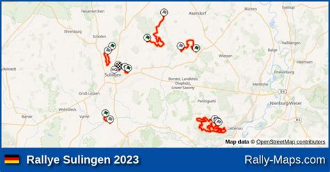 Mapy Zaplanuj Rallye Sulingen Drm Rajdtrasa Pl