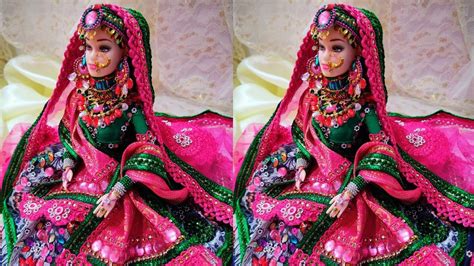 Barbie Doll Lehenga In Gujrati Style How To Decorate A Doll Indian