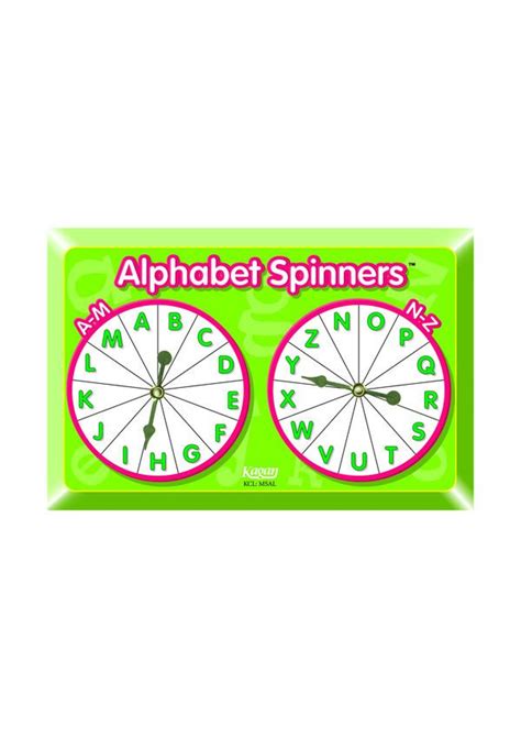 Alphabet Spinner - Kagan Australia