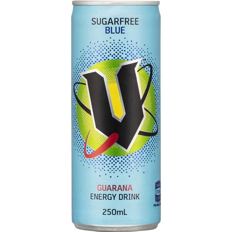 V Energy Blue Sugar Free 250ml | Woolworths