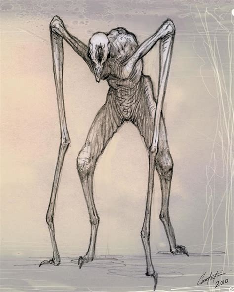 artstation  creature designs constantine sekeris creepy