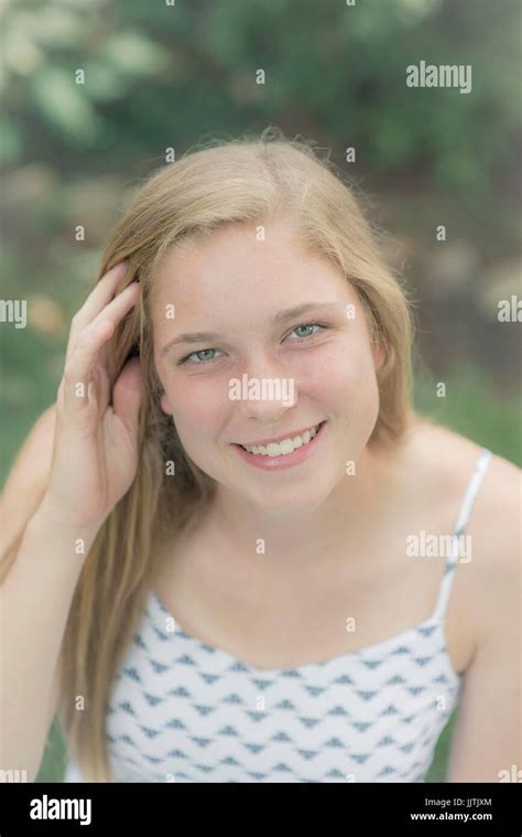 Blonde Year Old Girl Hi Res Stock Photography And Images Alamy