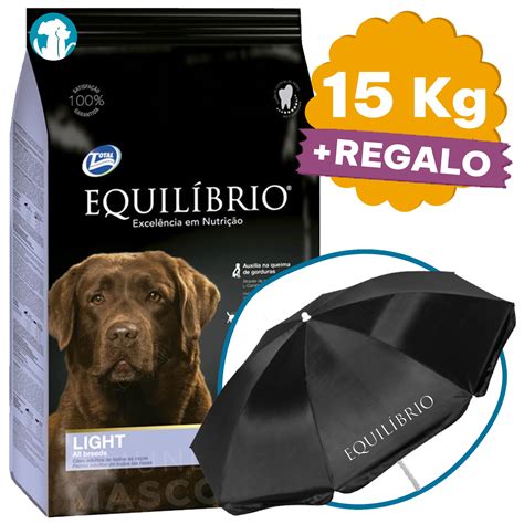 Equilibrio Perro Adulto Light 15 Kg Mundo Mascota