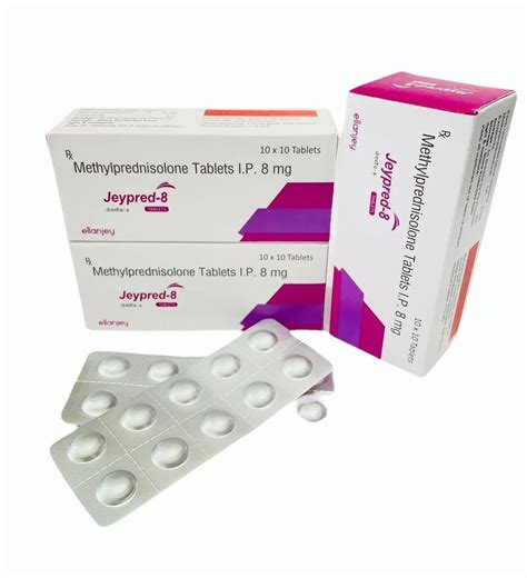 Allopathic Jeypred Mg Methylprednisolone Mg Tablets For