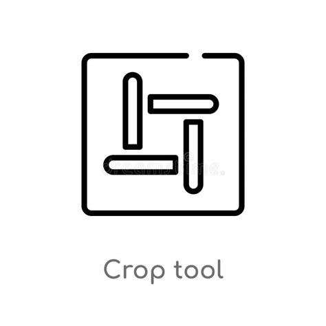 Icono Del Vector De La Herramienta De La Cosecha Del Esquema L Nea