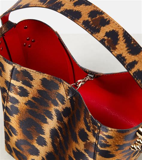 Cabachic Mini Satin Bucket Bag In Multicoloured Christian Louboutin