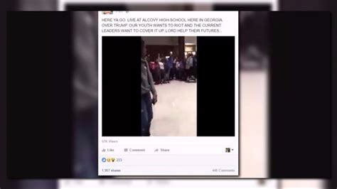 School officials: Election reaction at Alcovy High not a riot | 11alive.com