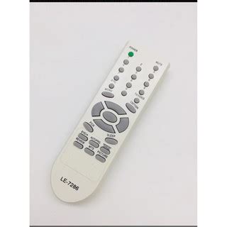 Controle Remoto Tv Tubo Le 7286 Shopee Brasil