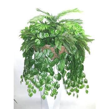 Mixed Greenery Hanging Basket Artificial Plant Importers