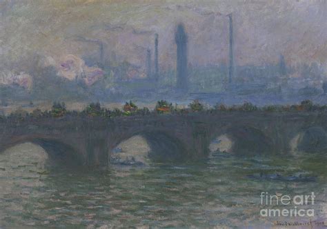 Waterloo Bridge, 1903 Painting by Claude Monet - Fine Art America