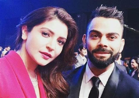 In Pics And Video Virat Kohli Anushka Sharma Up The Glamour Quotient