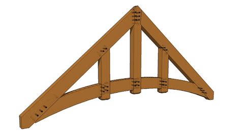 Modified Queen Post Truss - Colorado Timberframe