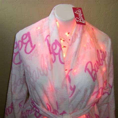 Barbie Intimates Sleepwear Barbie Fuzzy Plush V Neck Robe Barbie