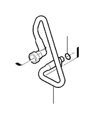 Oil Line Oil Cooler Transmission Lower Ch Genuine