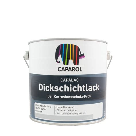 Caparol Capalac Dickschichtlack L Ca Db Glimmer