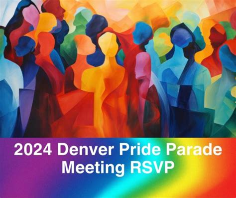 Denver Pride Parade Meeting Rsvp 2024 Coors Light Denver Pride Parade