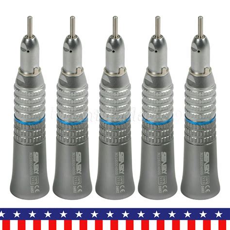 5 Pcs USA NSK Style Dental Slow Low Speed Straight Handpiece Nosecone