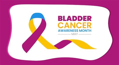 Premium Vector Bladder Cancer Awareness Month Background Or Banner