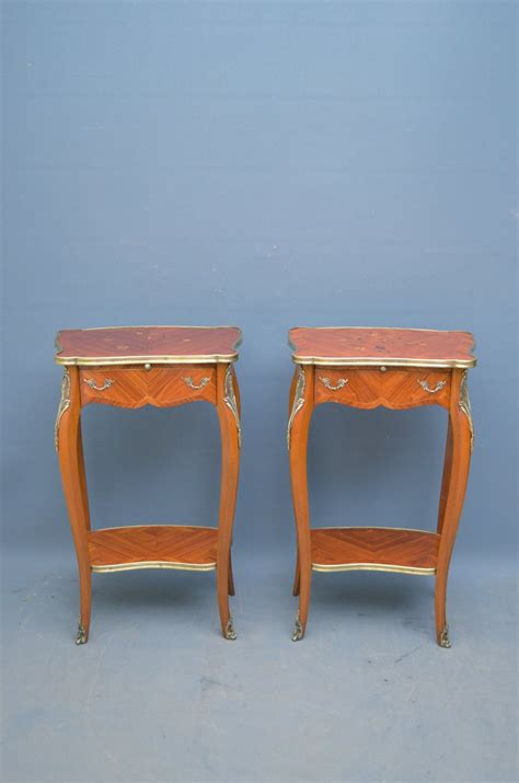 Pair Of French Bedside Tables In Kingwood Antiques Atlas